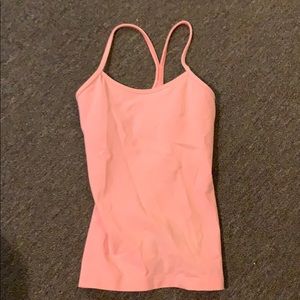 Lululemon halter tank small size 4 pink